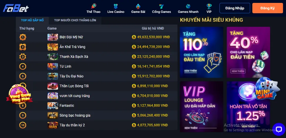 Game Bắn Cá Rồng trên gk888